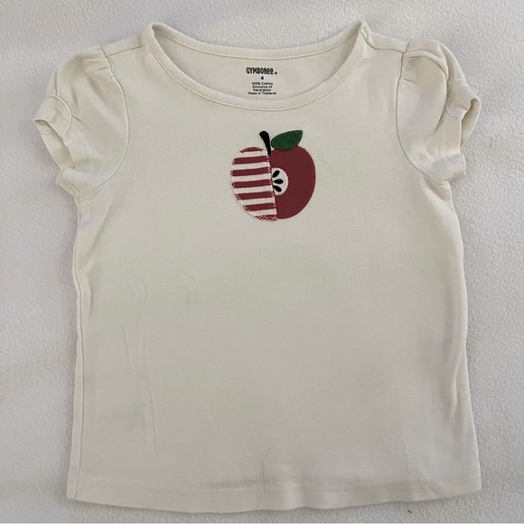 Gymboree Prep School Apple Tshirt - Picture 1 of 1